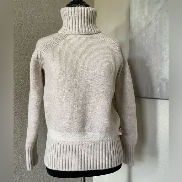 UN AUTRE Scotch & Soda classique virgin wool turtleneck sweater M - Picture 2 of 13